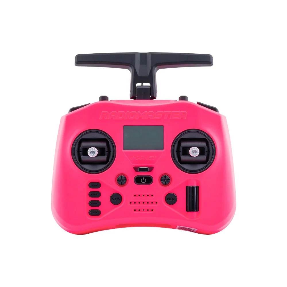 RadioMaster Pocket Crush M2 RC Transmitter ELRS 250mw (FCC) - Choose Color — Hot Pink