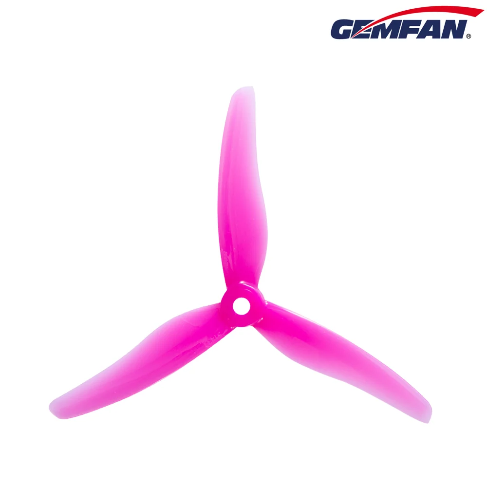 Gemfan Hurricane 51433-3 Tri-prop (2CW-2CCW) - Choose Color — pink