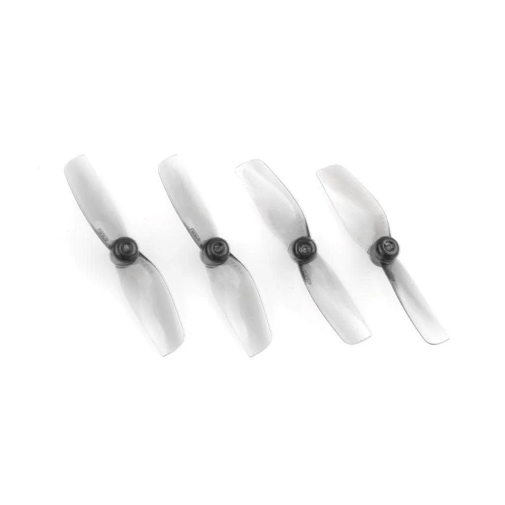 HQ Prop 40MMX2 Bi-Blade 40mm Micro/Whoop Prop 1.5mm Hub - 2CW+2CCW - Choose Color — Grey