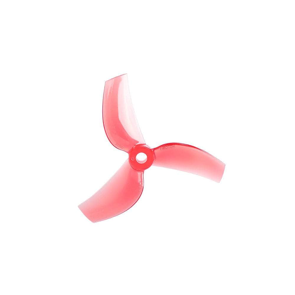 T-Motor T76S Tri-Blade 3" Cinewhoop Prop 4 Pack - Choose Version — 5mm / Red
