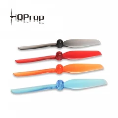 HQ Prop Micro Prop 65MM (5CW+5CCW)-Poly Carbonate-1.5MM Shaft — Light Red
