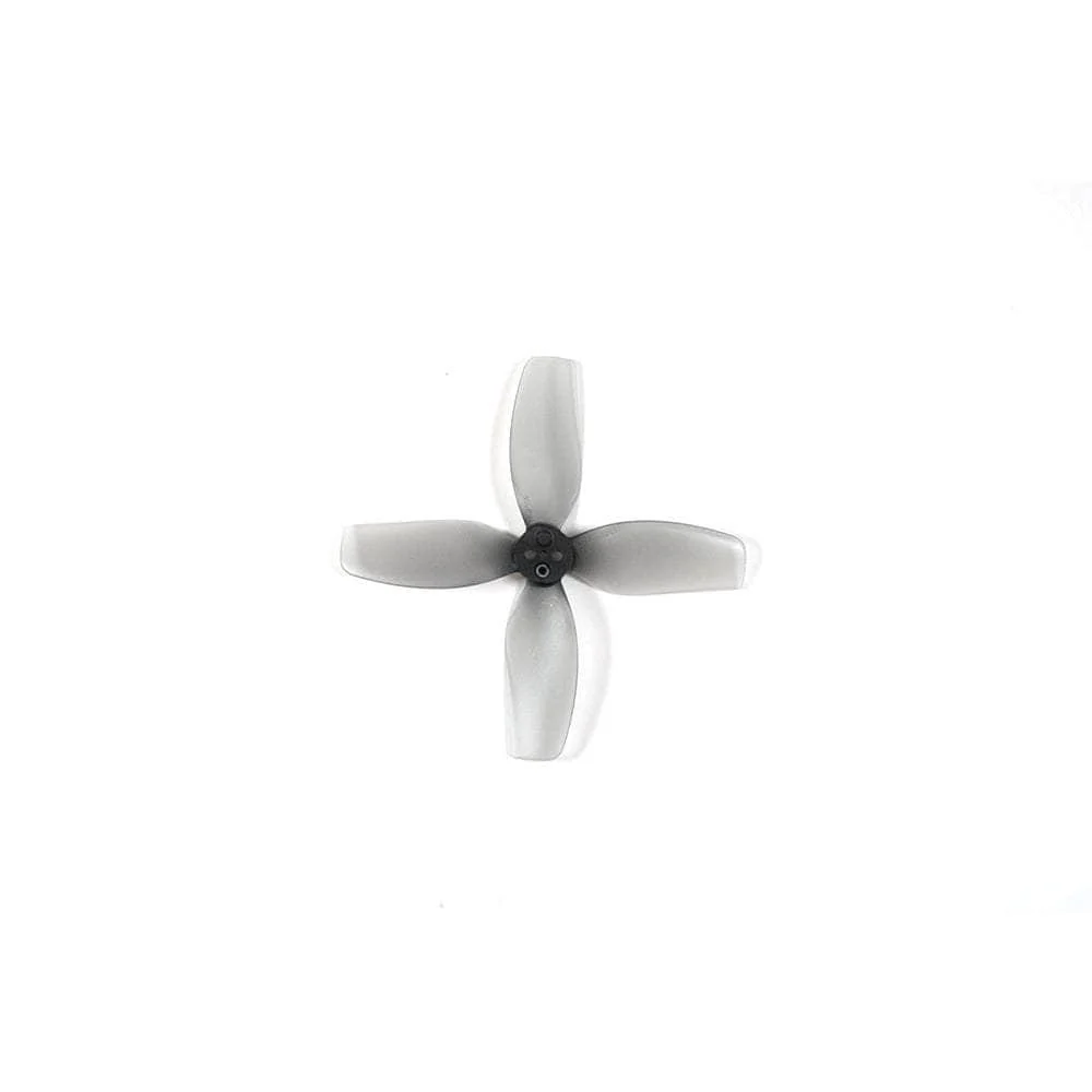 HQ Prop DT76MMX4 Quad-Blade 3" Cinewhoop Prop 4 Pack (1.5mm Shaft) - Grey