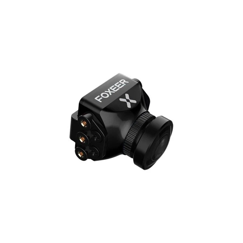 Foxeer Mini Predator 5 Racing FPV Camera 4ms Latency Super WDR 2.1mm Lens - Choose Color — Black