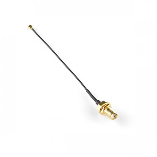 Przejściówka żeńska SMA - U.FL - 10cm - SparkFun WRL-09145