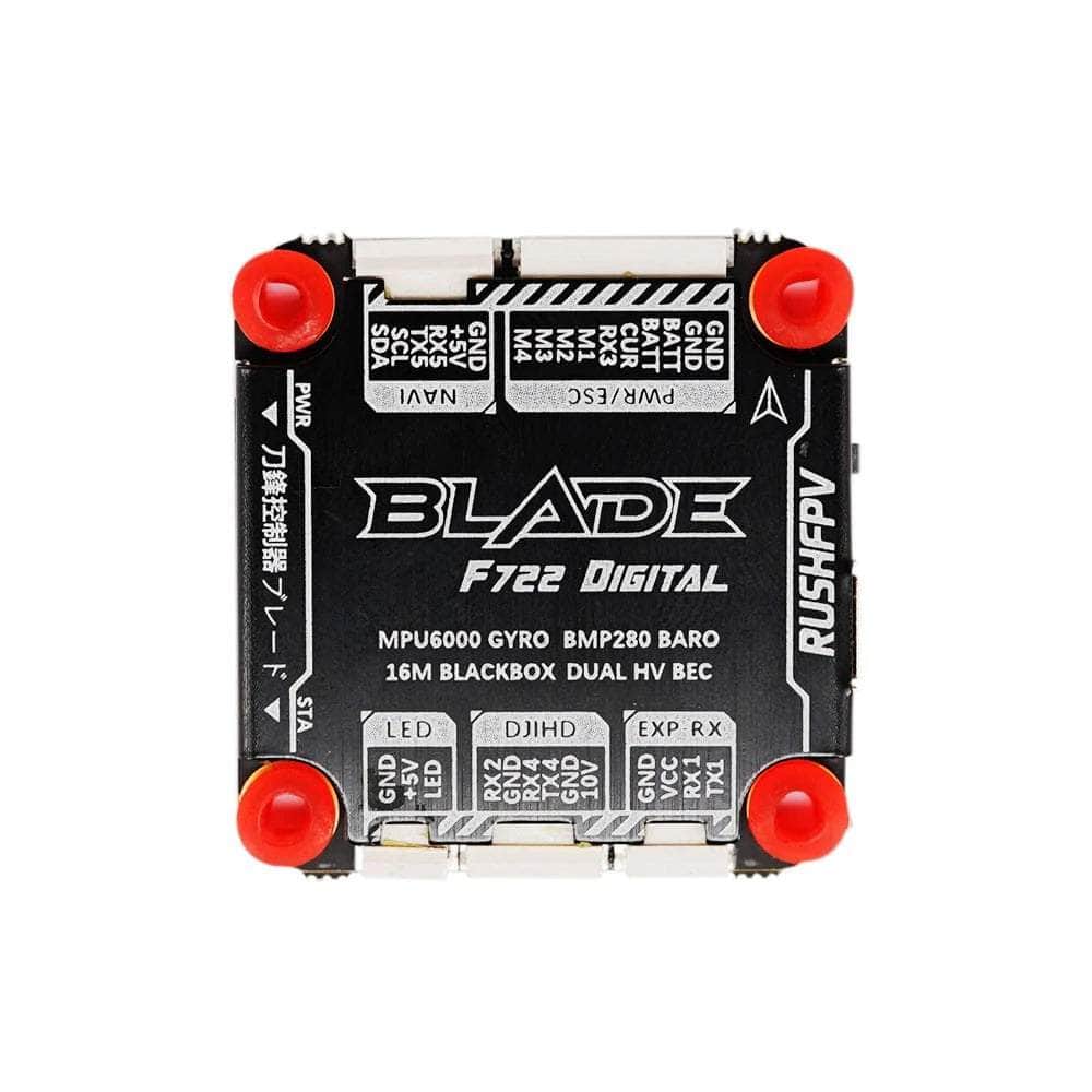 RUSHFPV Blade F722 HD 3-8S 30x30 Flight Controller - MPU6000