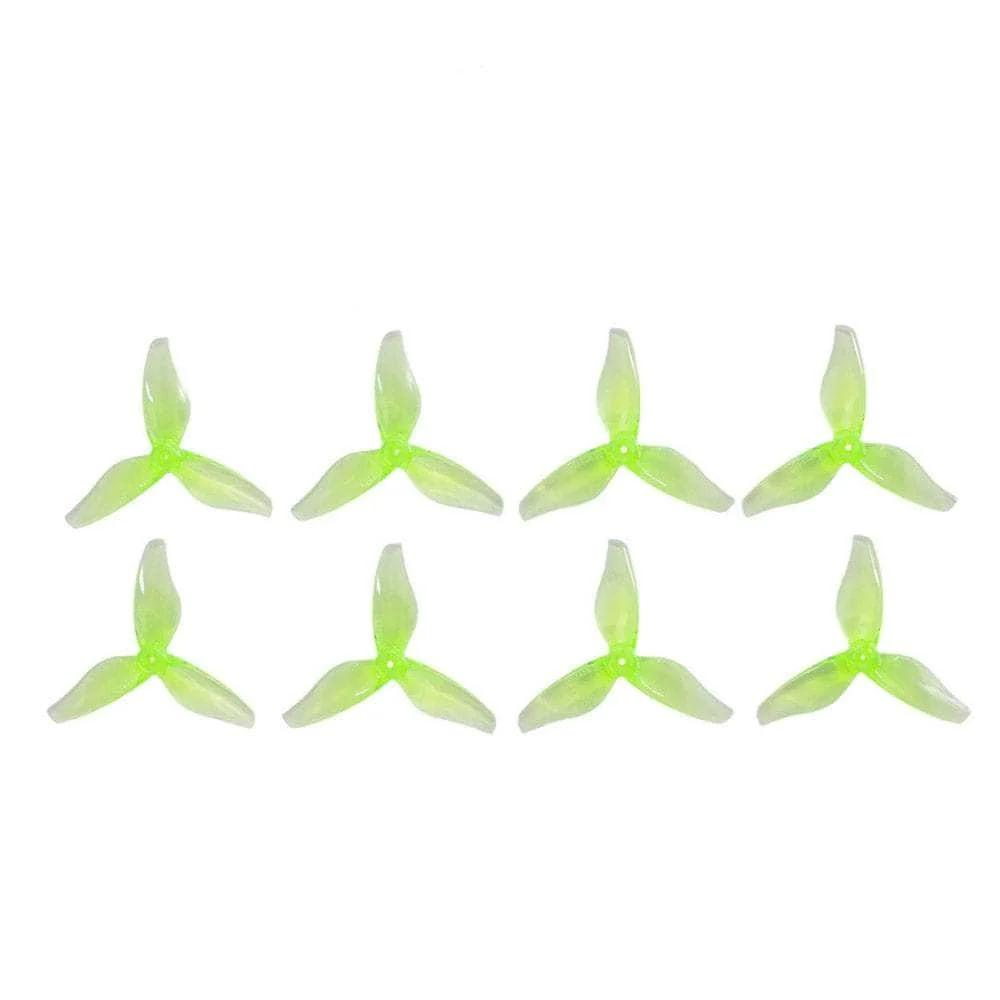 Gemfan 2023S Hurricane 3-Blade Propeller (Set of 8) — Yellow