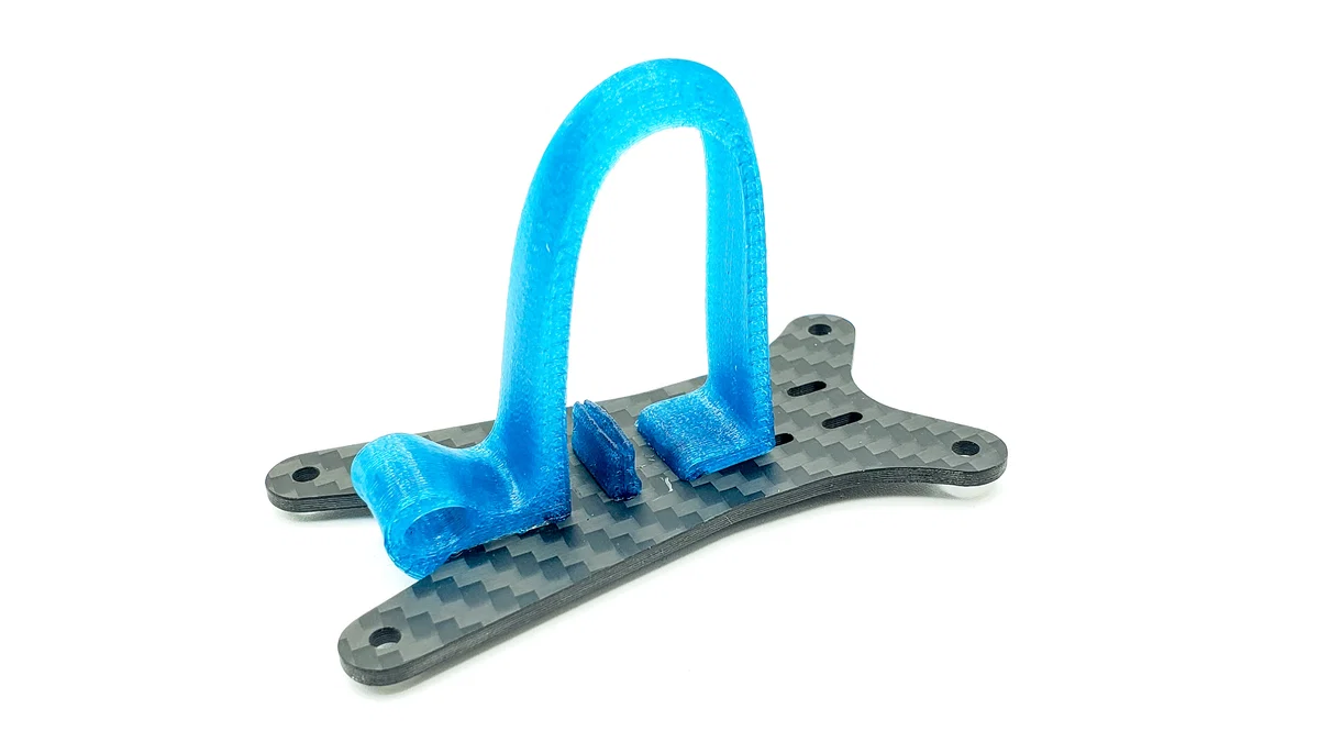 JTFPV FLOSS 3.0 TURTLE MODE FIN — BLACK