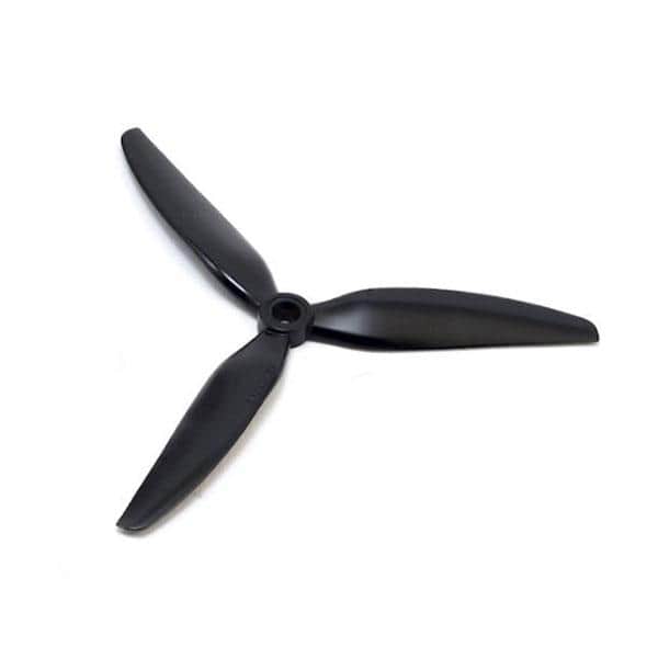 HQ Prop 6x3x3 V1S Tri-Blade 6" Prop 4 Pack — Black