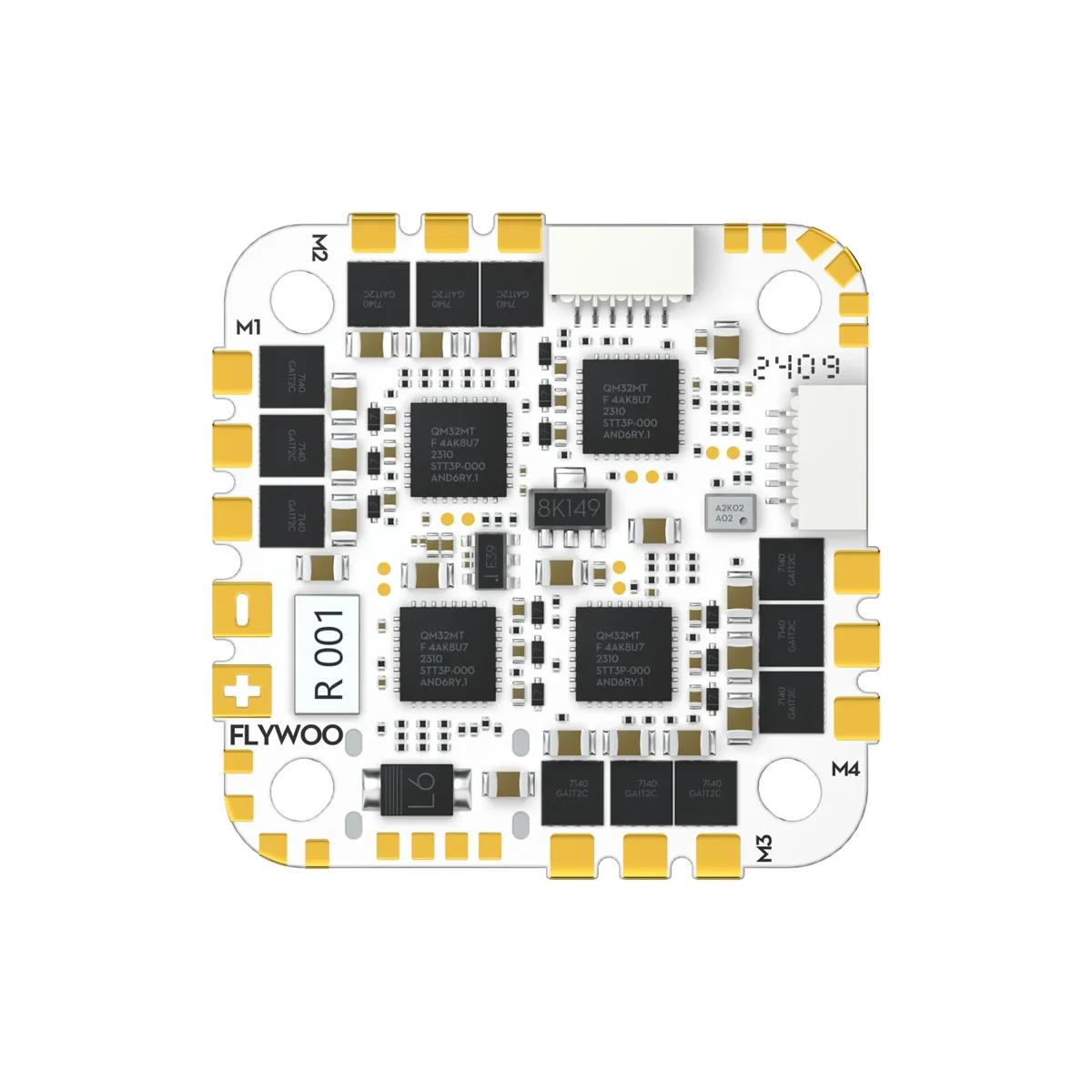 Goku GN745 V3 2-6S 25x25 AIO Flight Controller with 45A 32bit ESC - AM32