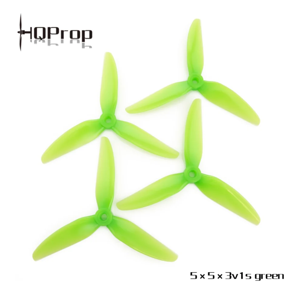 HQ Prop 5x5x3 V1S (2CW+2CCW) PC **Choose Color** — Light Green