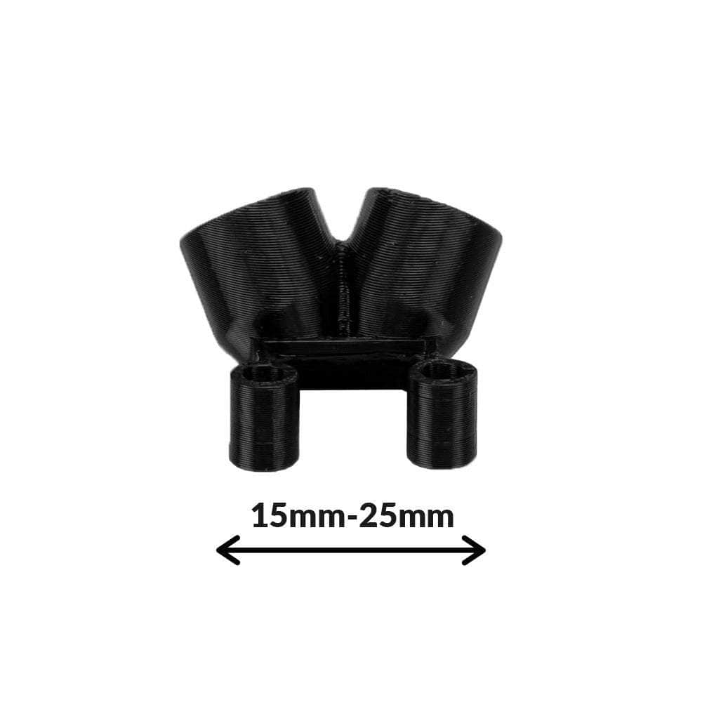 Brain3D Dual Stubby Antenna Mount for DJI O4 Air Unit Pro — 15mm-25mm