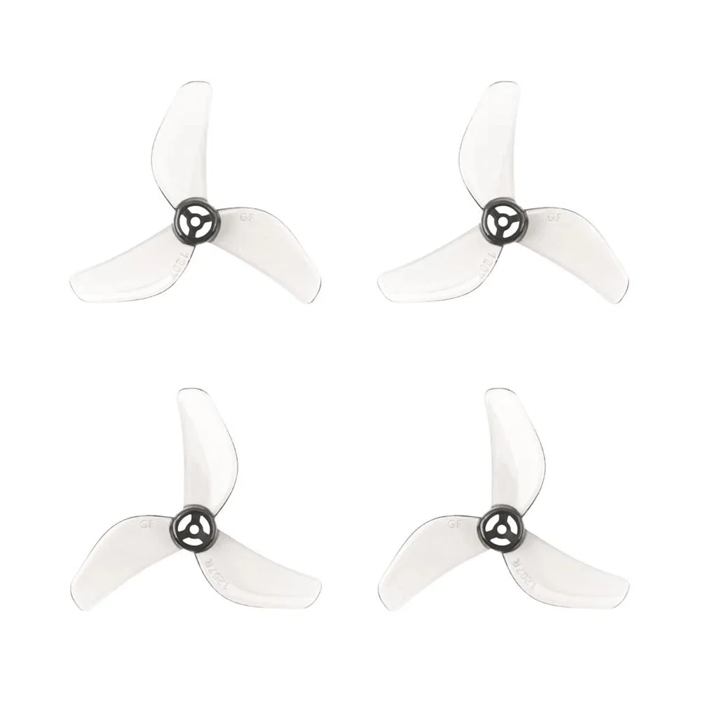 Gemfan 1207-3 31mm Tri-blade 1.0mm Shaft - Transparent Gray (2CW+2CCW)