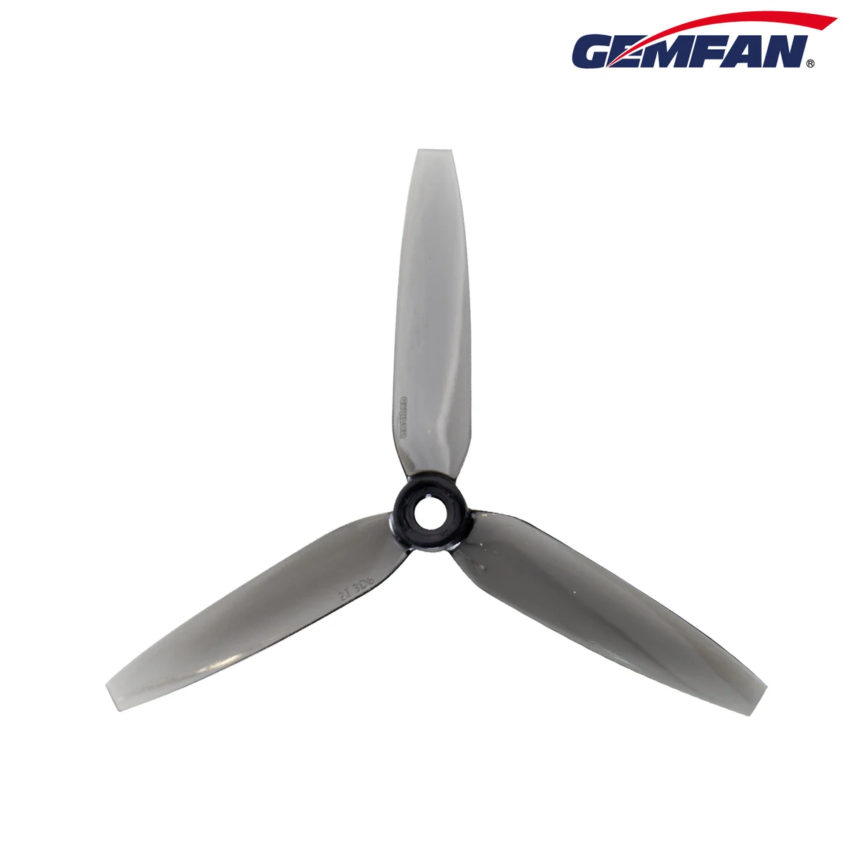 Gemfan 513D 5149 Tri-Blade 5" Prop 2CW+2CCW - Choose Color — Clear Gray
