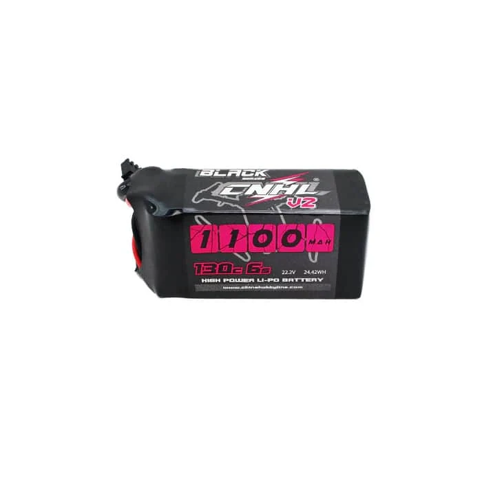 CNHL Black Series V2 22.2V 6S 1100mAh 130C LiPo Battery - XT60