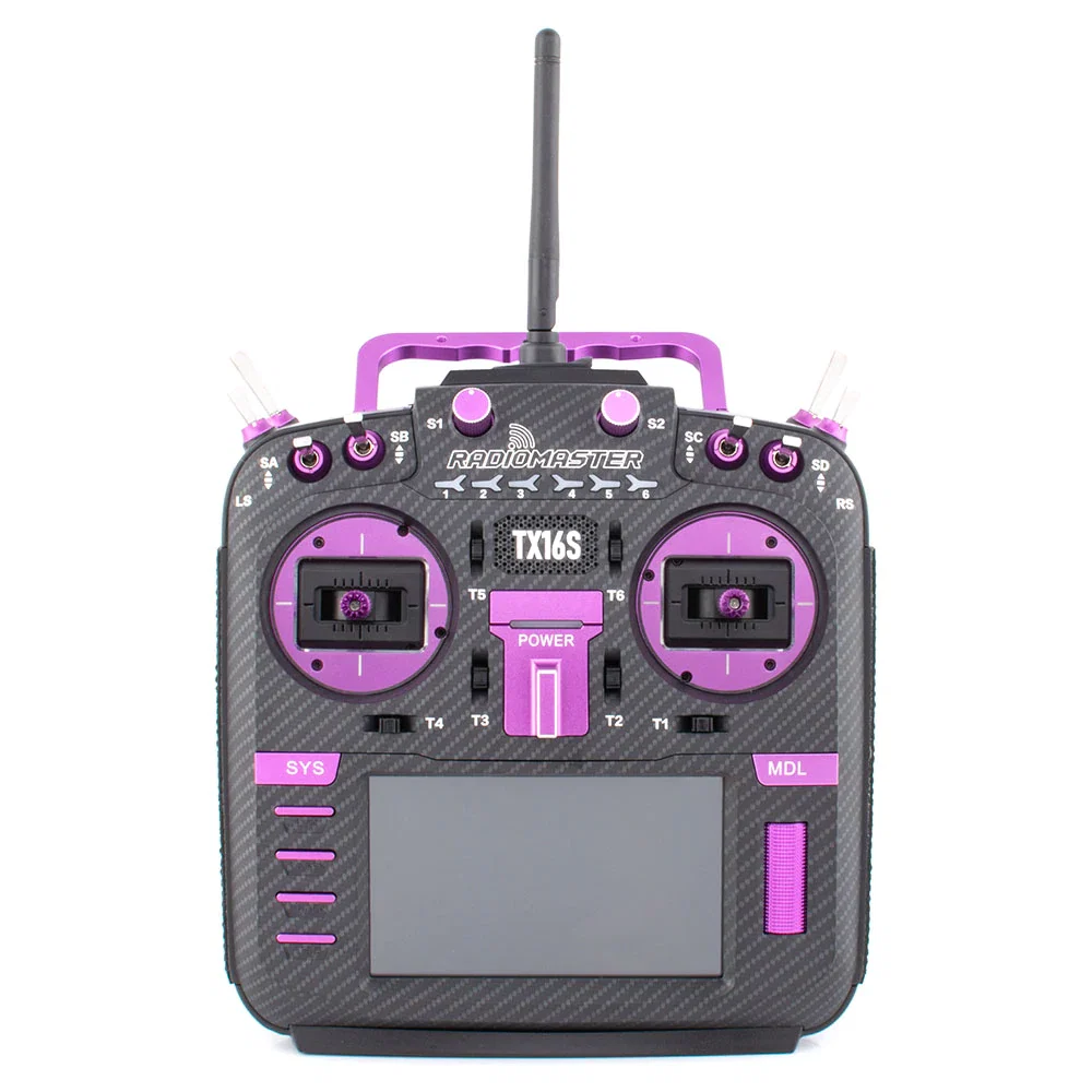 RadioMaster TX16S MKII MAX Joshua Bardwell Edition EdgeTX RC Transmitter w/ V4.0 Hall Gimbals - ELRS