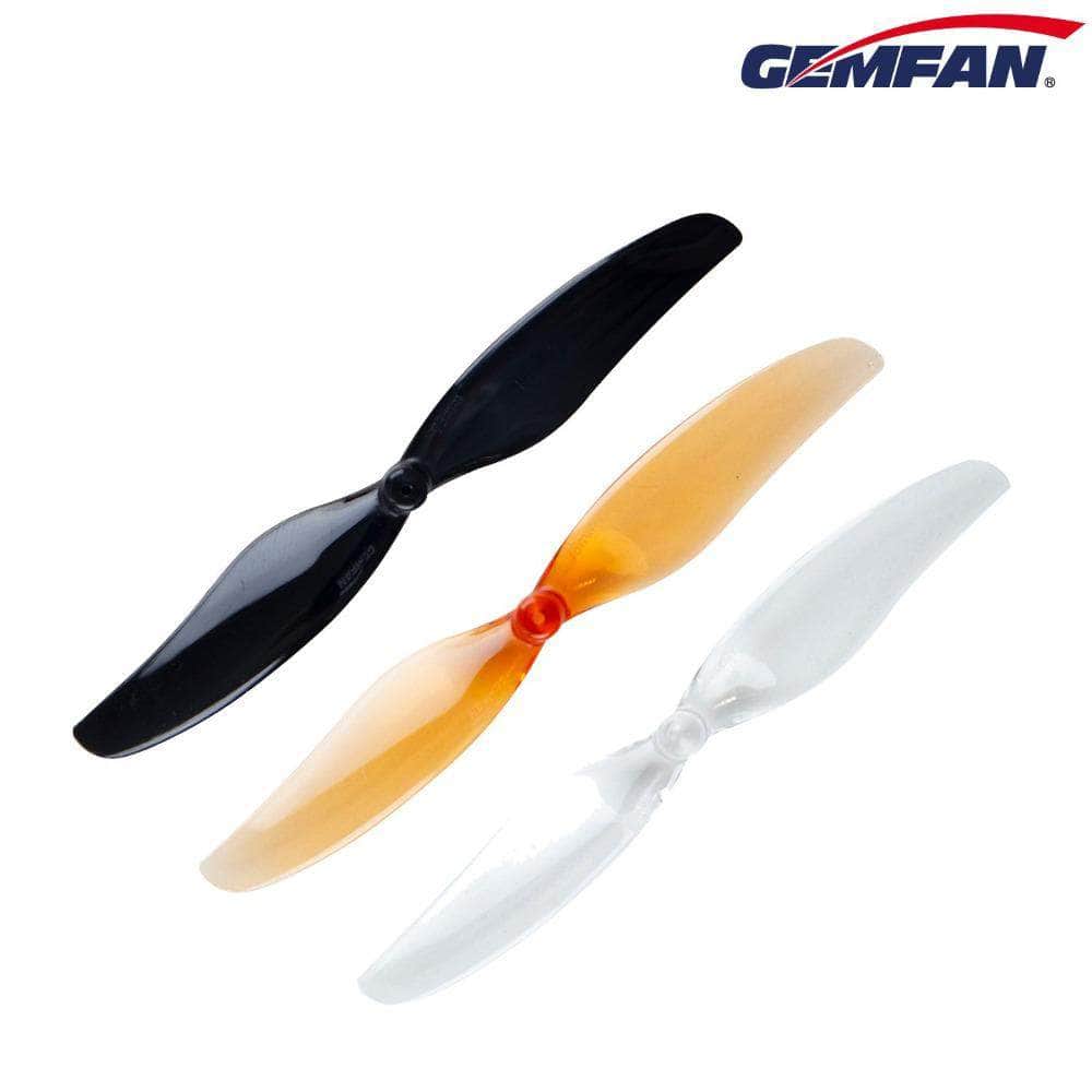 Gemfan Ducted 3" 75mm Bi-Blade Propeller 1mm Shaft (4CW+4CCW) - Choose Your Color — Black