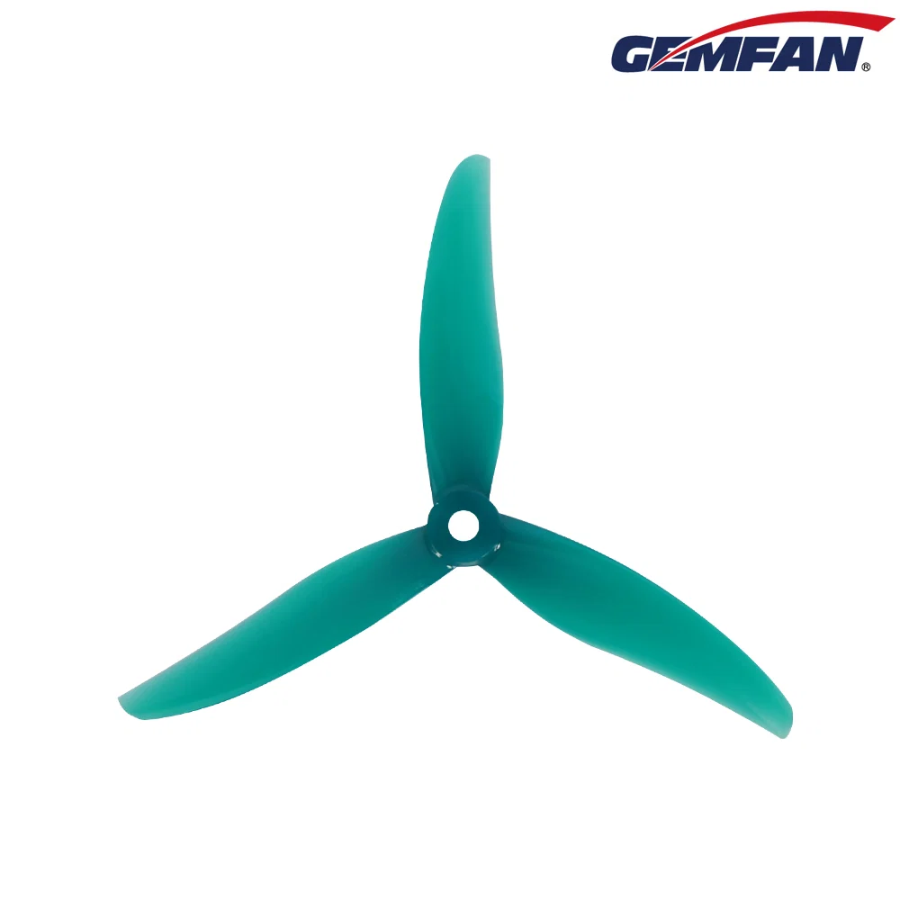 Gemfan Freestyle4S (5.1x3.6x3) Durable F4S 2CW+2CCW- Choose Color — Jade Green