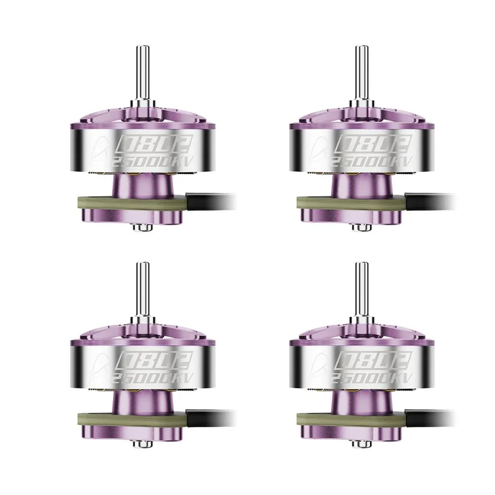 BETAFPV 0802 Brushless Motor 2026 (4 Pcs) - Choose Version — Racing 25000KV Purple