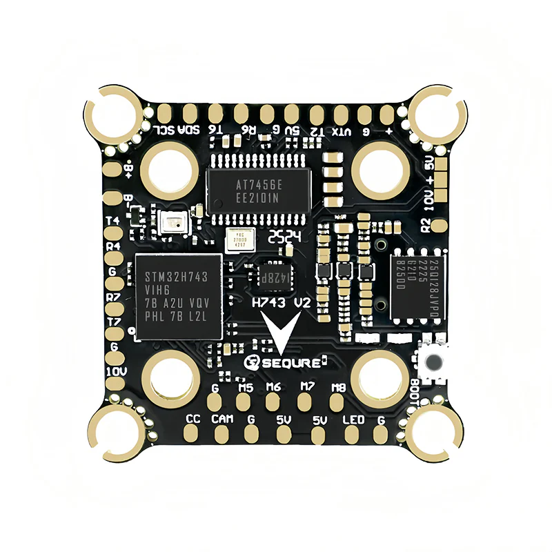 Kontroler lotu SEQURE H743 V2 ICM42688P FC 4-8S Dual BEC