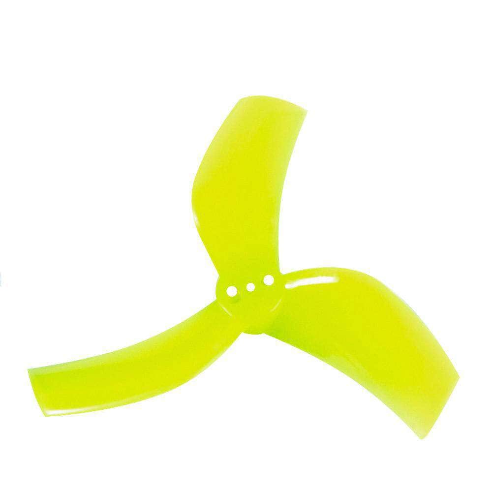Gemfan D63 Ducted Durable Tri-Blade 2.5" Cinewhoop Prop 8 Pack — Yellow