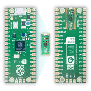 Pico Jumbo Board - duża płytka rozwojowa z Raspberry Pi Pico 2