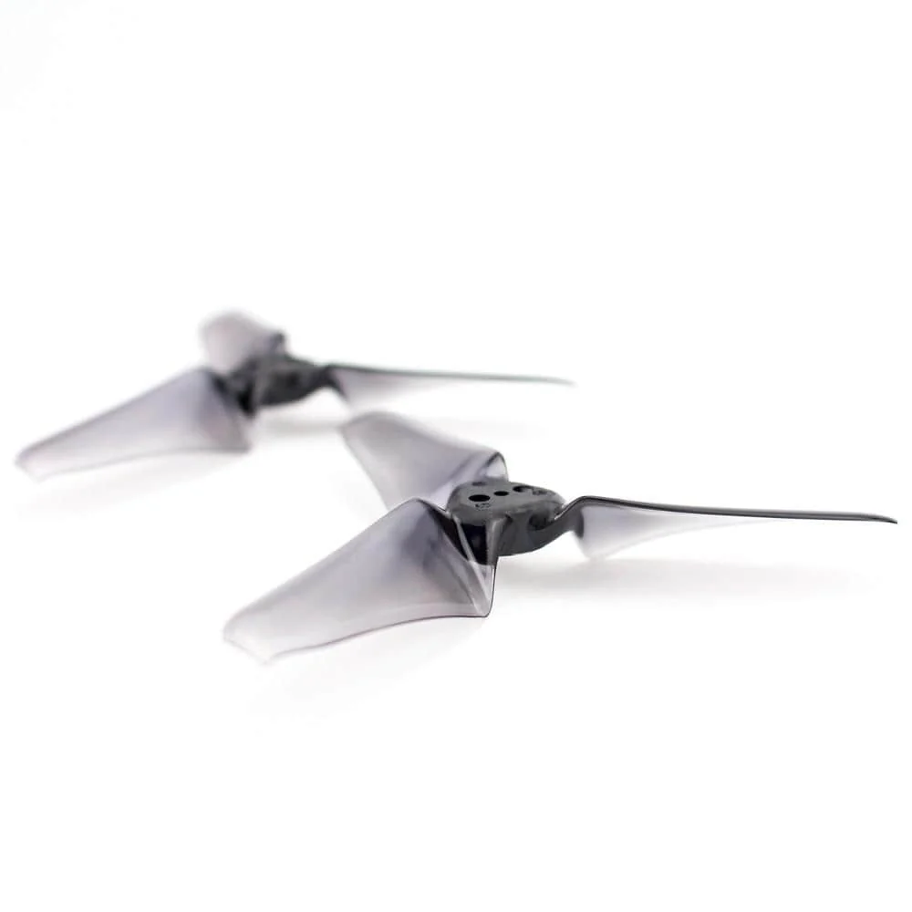 EMAX Avan Mini 3x2.4x3 Tri-Blade 3" Prop 12 Pack - Choose Your Color — Black