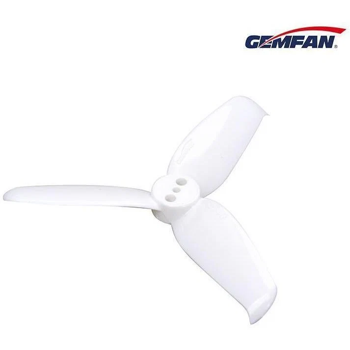 GEMFAN 2540 FLASH TRI BLADE PROP 4CW+4CCW — White