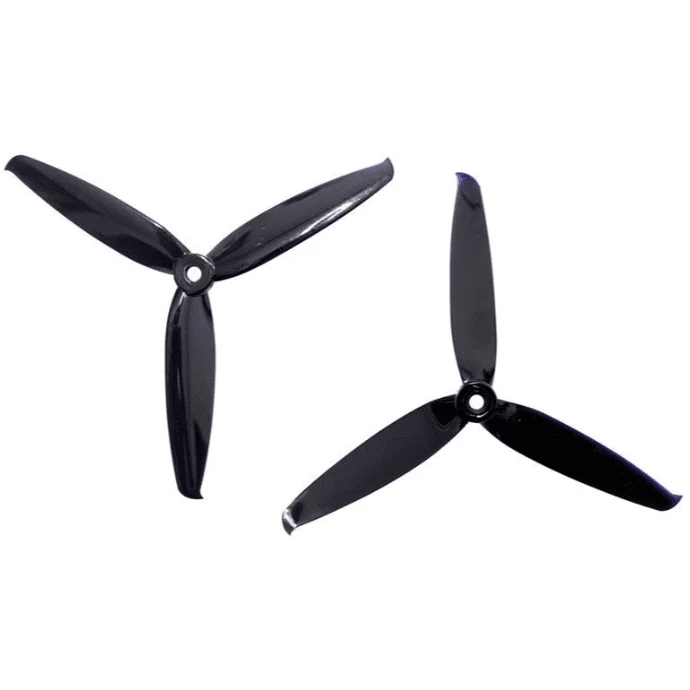 Gemfan Flash 6042 Tri-Blade 6" Prop 4 Pack - Choose Your Color — Black