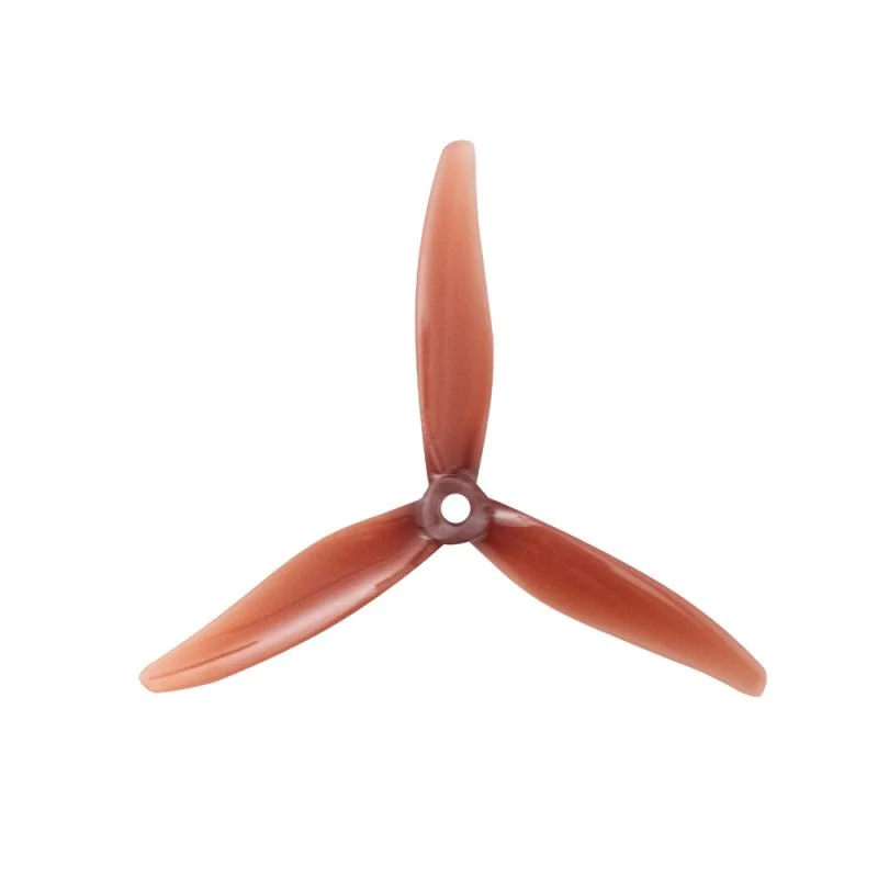 Gemfan Hurricane MCK Edition ReV3 51366-3 Durable Tri-Blade 5" Prop - 2CW+2CCW - Choose Color — Litchi Red