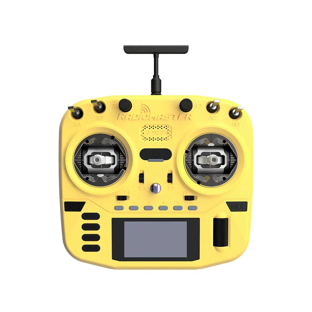 RadioMaster Boxer Crush RC Transmitter w/ AG01 Hall Gimbals ELRS - Choose Color — Yellow