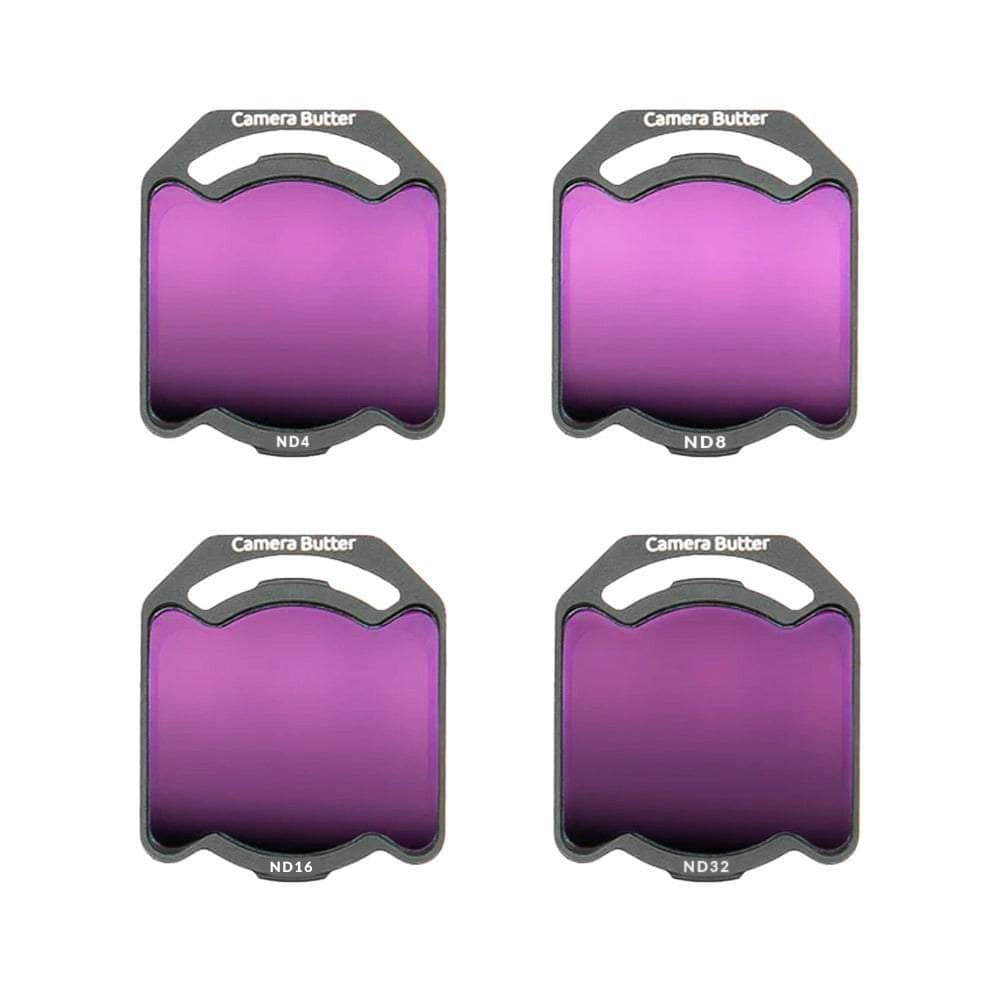 Camera Butter ND Filter Set for DJI O4 Pro - ND4/8/16/32