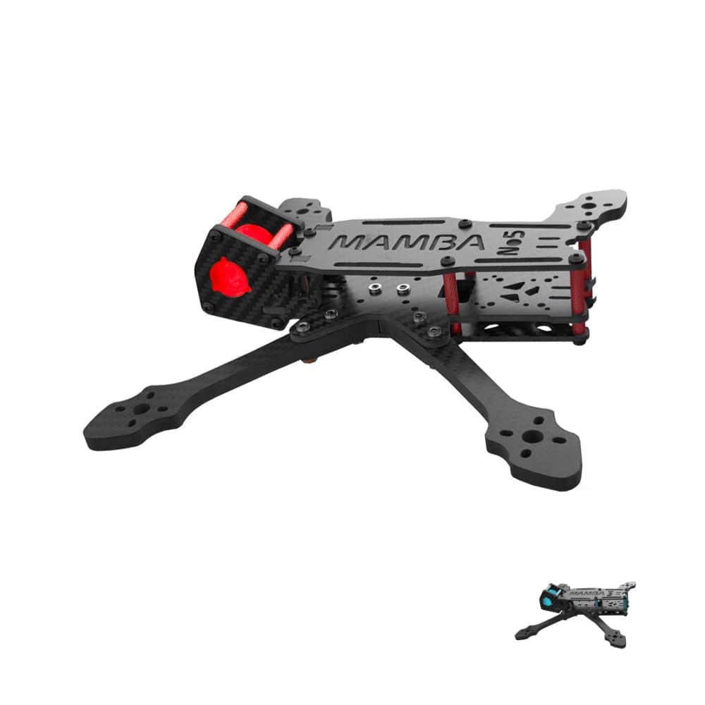DaddyLovesQuads ASBO Mamba No5 5" FPV Frame — Teal