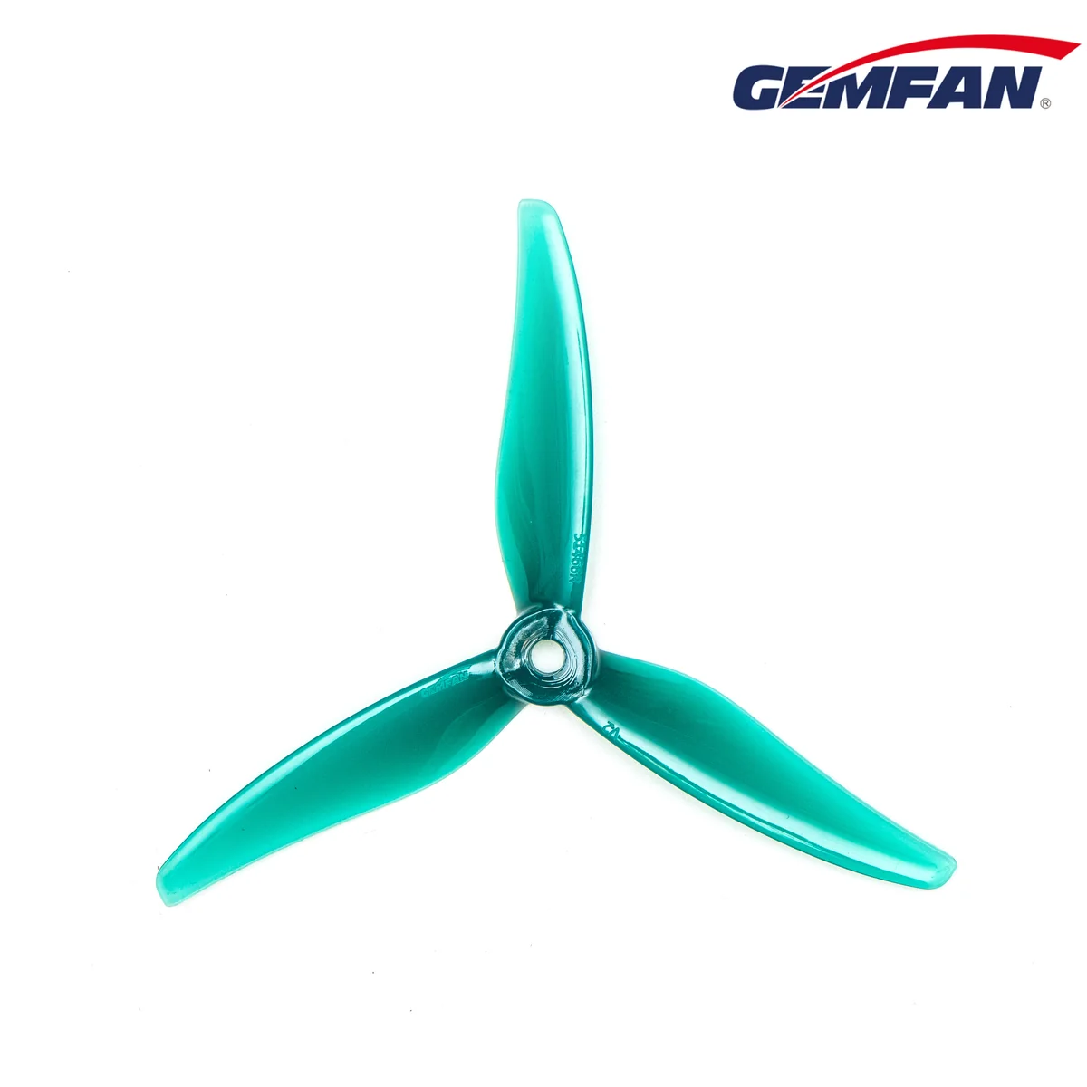 Gemfan Hurricane MCK Edition V2 51466 Durable Tri-Blade 5" Prop - 2CW+2CCW - Choose Color — Jade Green