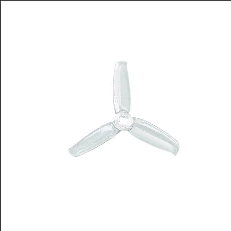 Gemfan Flash 3052 Tri-Blade 3" Prop 4 Pack - Choose Your Color — Clear