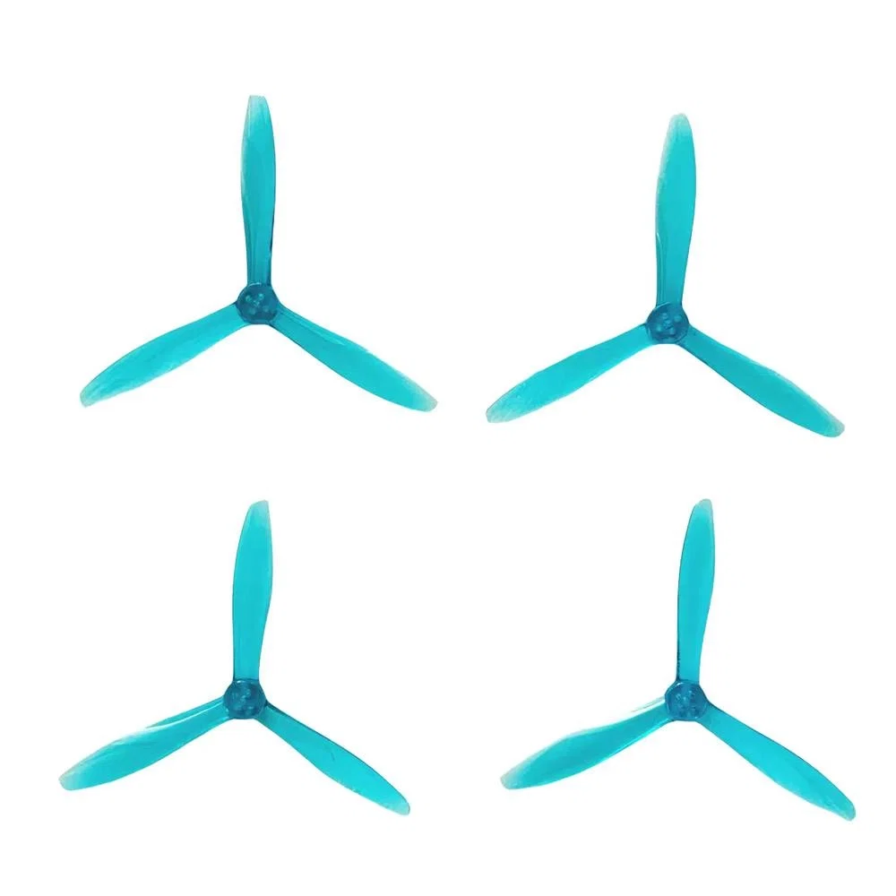 T-Motor 4944 3-Blade Propeller (Set of 4) - 1.5mm Shaft - Choose Color — Clear Grey
