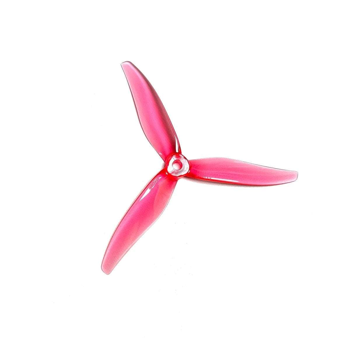 Gemfan MCK ReV3 51366-3 Durable Tri-Blade 5" Prop 4 Pack - Choose Your Color — Strawberry Jam