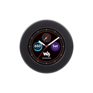 Płytka rozwojowa RP2350 z okrągłym LCD 1.28″ 240×240 i obudową - Waveshare 28987