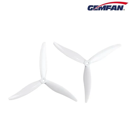 Gemfan Cinelifter 7" 7035 7x3.5x3 Tri-Blade Propellers - Choose Your Color — White
