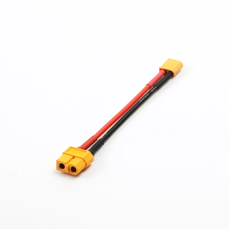 NewBeeDrone XT60 Female to XT30 Male adapter (2Pack) 16AWG 10CM
