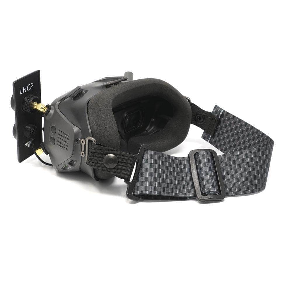 FatStraps 2" FPV Goggle Strap for Fatshark, Walksnail or DJI - Choose Your Style — HD Thick (Snap Loop) / Mesh Metal