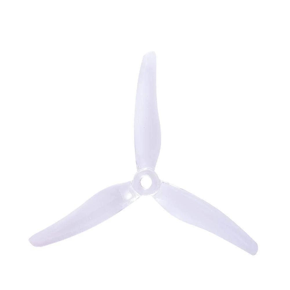 Gemfan Hurricane 51433 Durable Tri-Blade 5" Prop 4 Pack - Choose Your Color — Clear