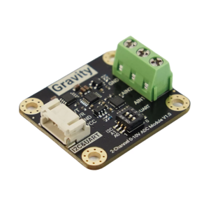 Moduł ADC DFRobot DFR1184 – Gravity: 0–10 V, 15-bit, dwukanałowy, do Arduino / Raspberry Pi / ESP32