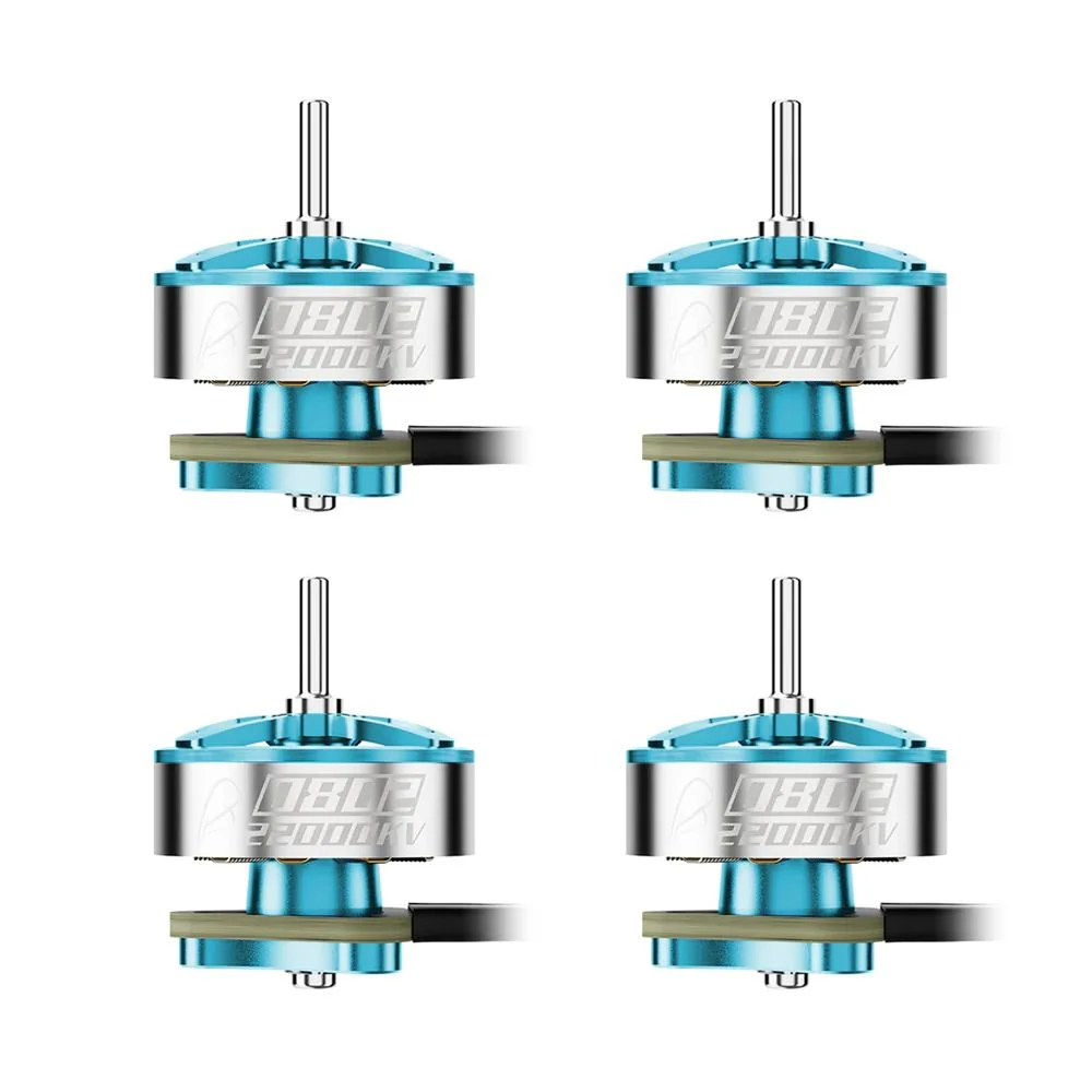 BETAFPV 0802 Brushless Motor 2026 (4 Pcs) - Choose Version — Freestyle 22000KV Blue