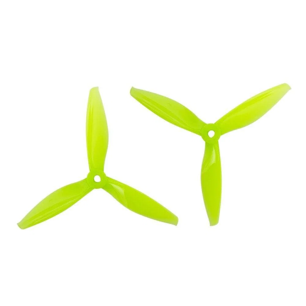 Gemfan Flash 5144 Tri-Blade 5" Prop 4 Pack - (Choose Color) — YELLOW