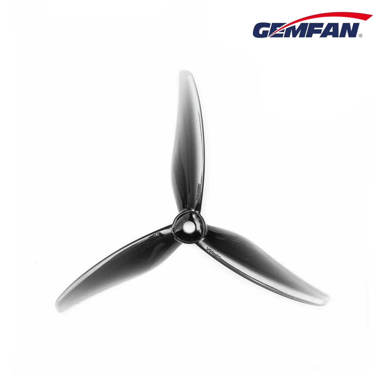 Gemfan Hurricane MCK Edition V2 51466 Durable Tri-Blade 5" Prop - 2CW+2CCW - Choose Color — Midnight Grey