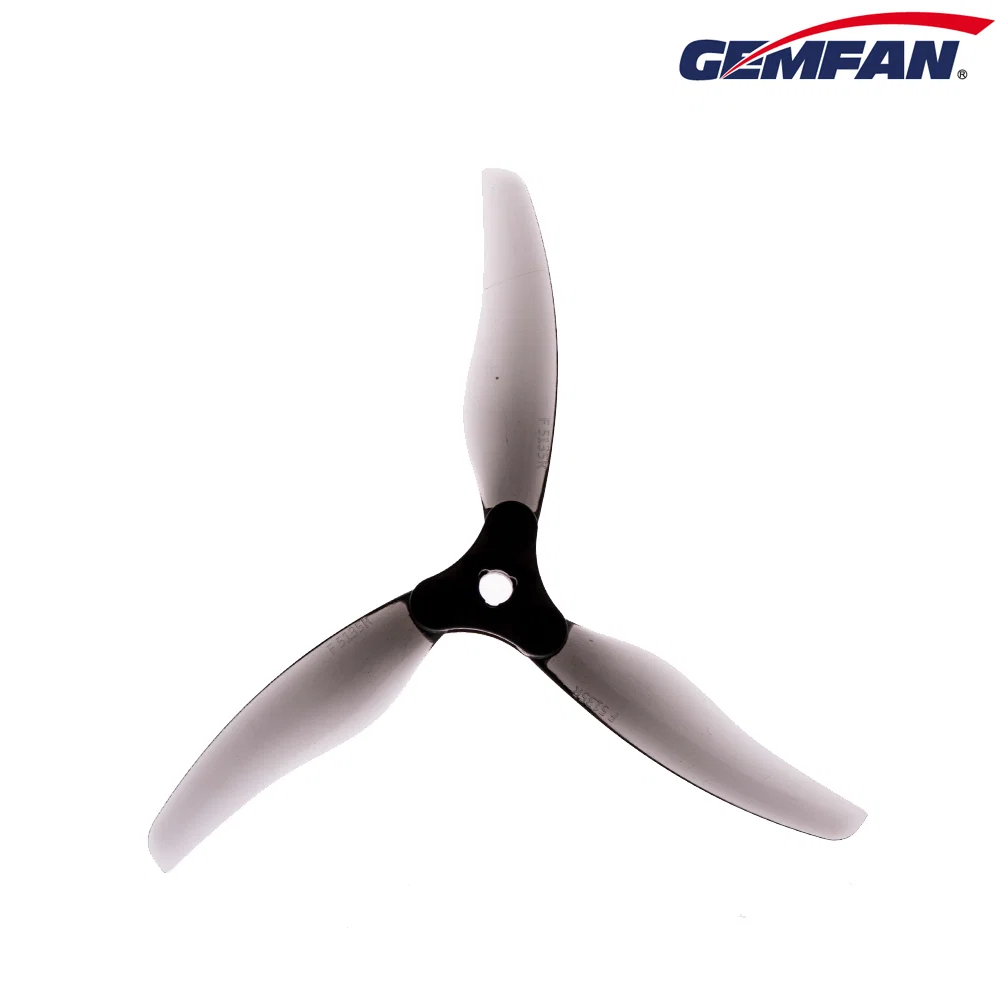 Gemfan Floppy Proppy 5" Foldable Prop — Clear Black