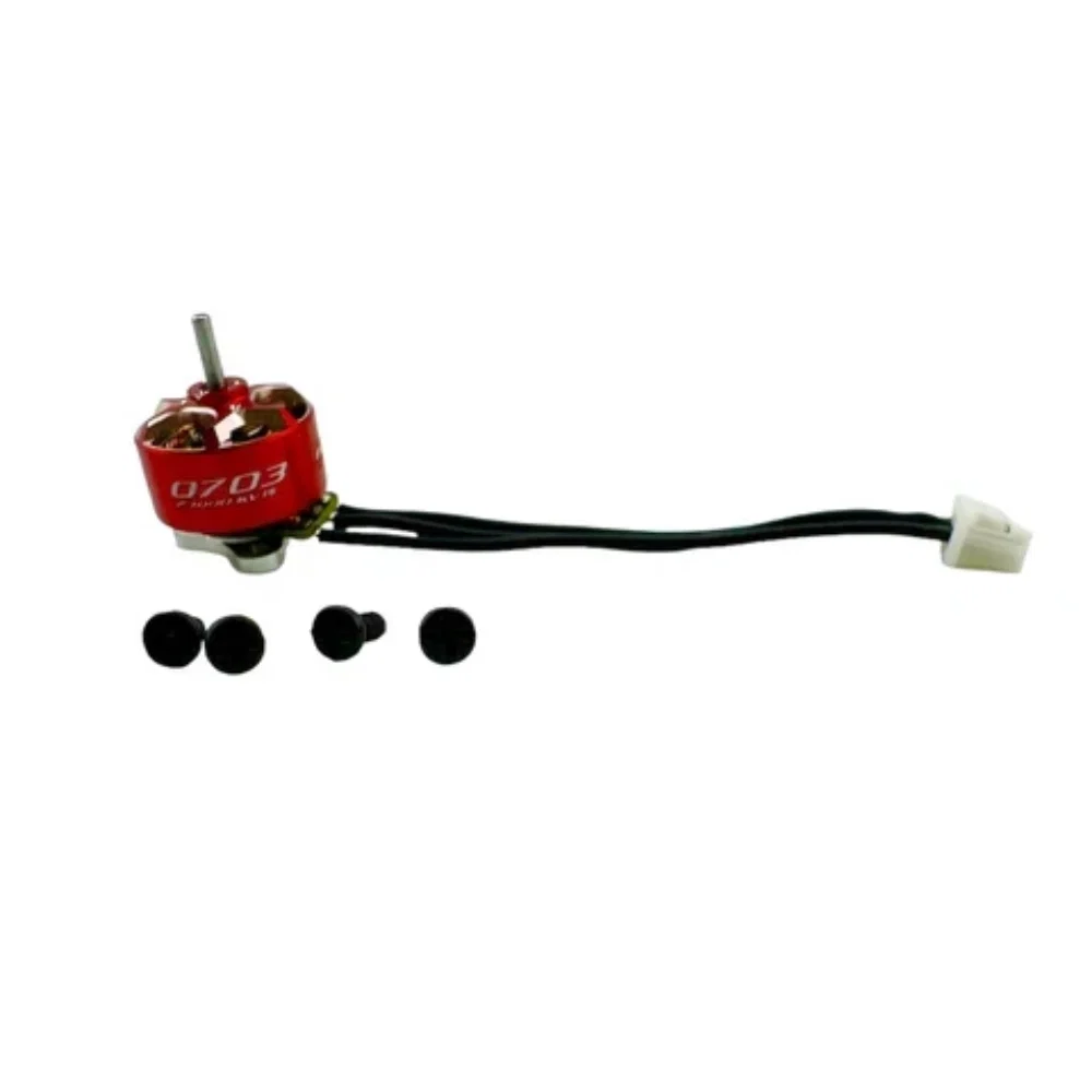 RCINPower 0703 27000KV Brushless Motor for FPV - Choose Color — Red and Silver