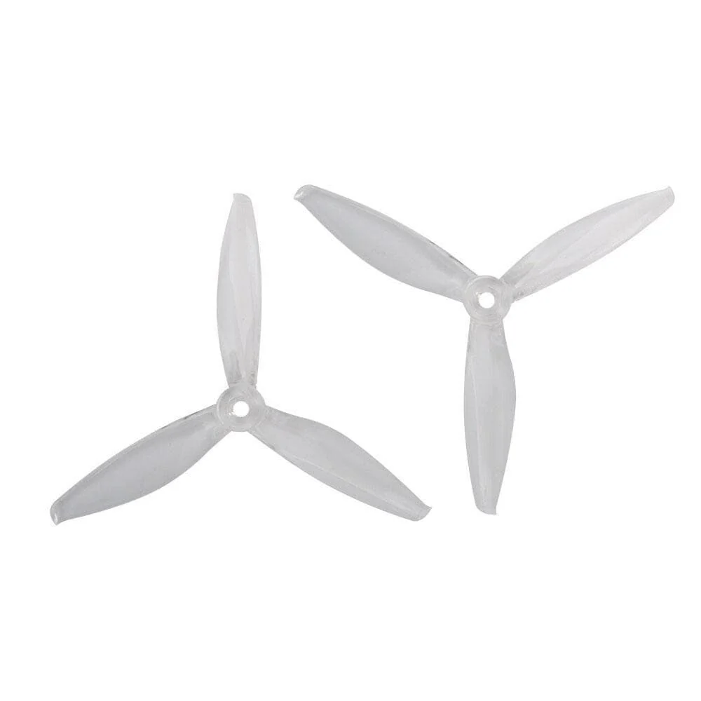 Gemfan Flash 5144 Tri-Blade 5" Prop 4 Pack - (Choose Color) — CLEAR