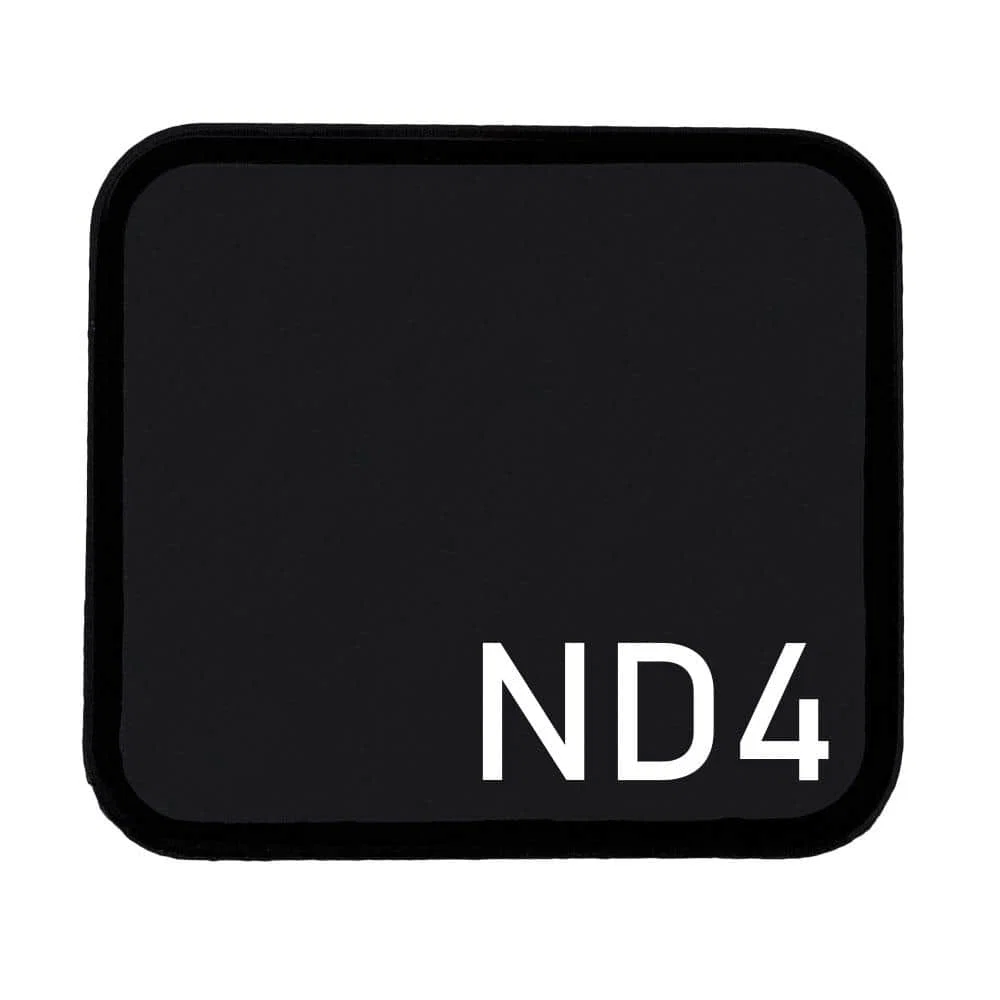 Camera Butter Stick On Reusable Glass ND Filter for GoPro Hero 5/6/7 - ND4/8/16/32 — ND4