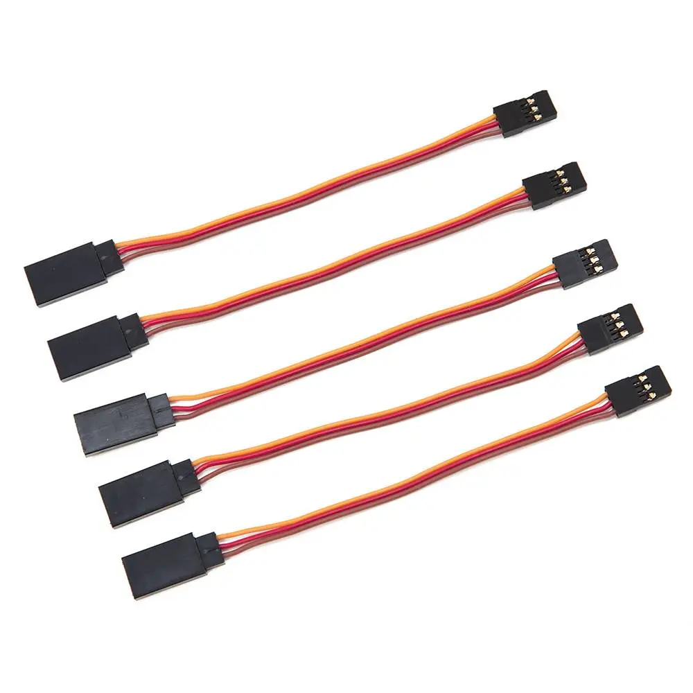 Male to Female Servo Extension Cable 26AWG - JR Style (5 pcs) - Choose Length — 30cm